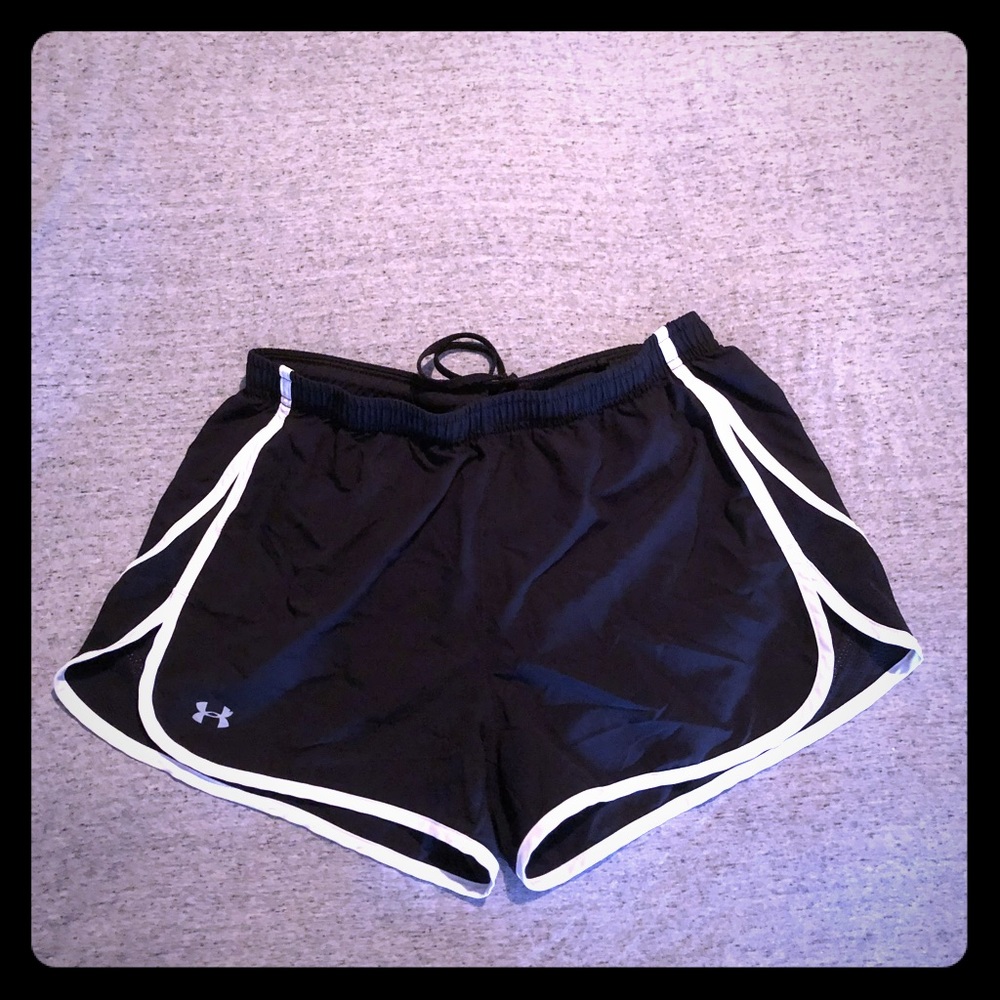 Under Armour running shorts. Size M